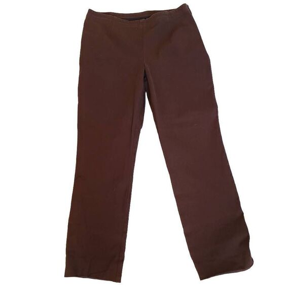 Additions by Chico's Brown Cotton Spandex Pants Size 10 - Picture 12 of 12